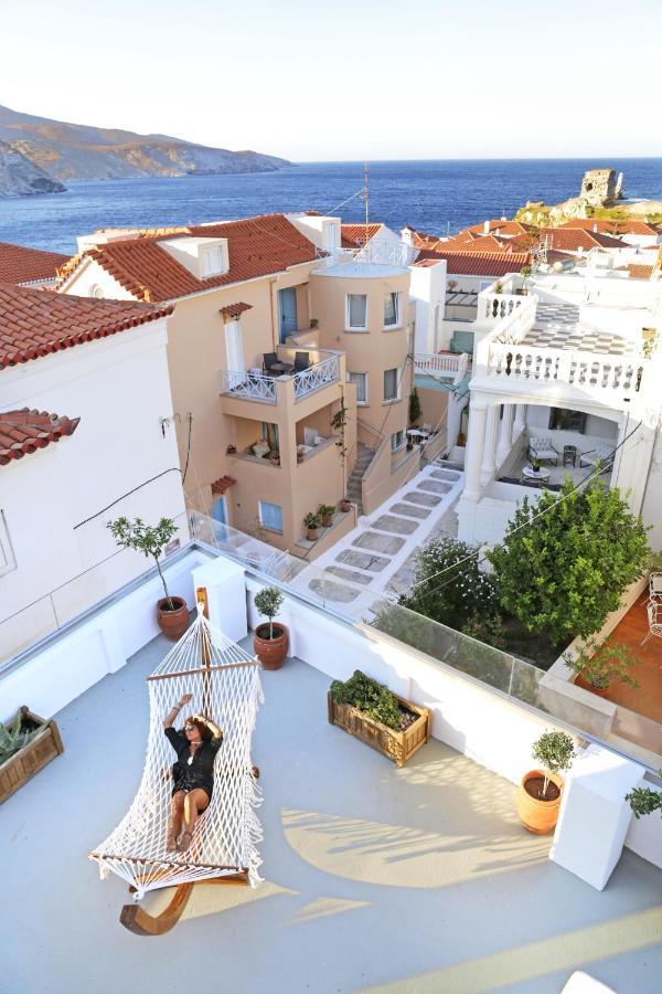 Castel Abaso Boutique Apartments By Explore Andros Exterior foto